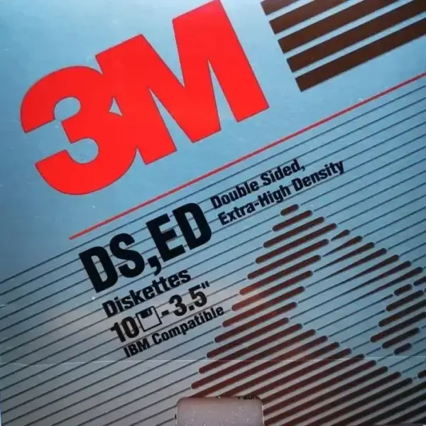 3M ED Disketten 10x Floppy 3.5“ 3M, 2,88 MB / 4MB