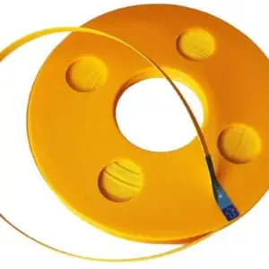 Schrumpfschlauch 4,8 mm / 25 m gelb, 3:1 Schrumpfrate, bedruckbar/ printable