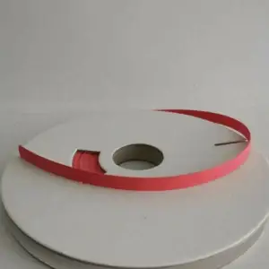 Schrumpfschlauch 6,4 mm SR 3:1 rot – 20 m Rolle, zur Kennzeichnung bedruckbar oder kundenspezifisch bedruckt