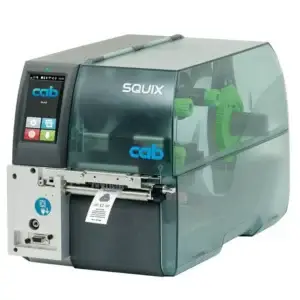 cab SQUIX 4 /300 MT, Textildrucker mit cab Stapler Schneidemesser (refurbished)